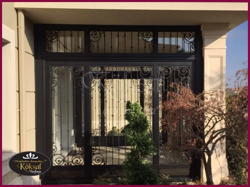 Çubuklu Villa Kapısı – Çelik Villa Kapıları