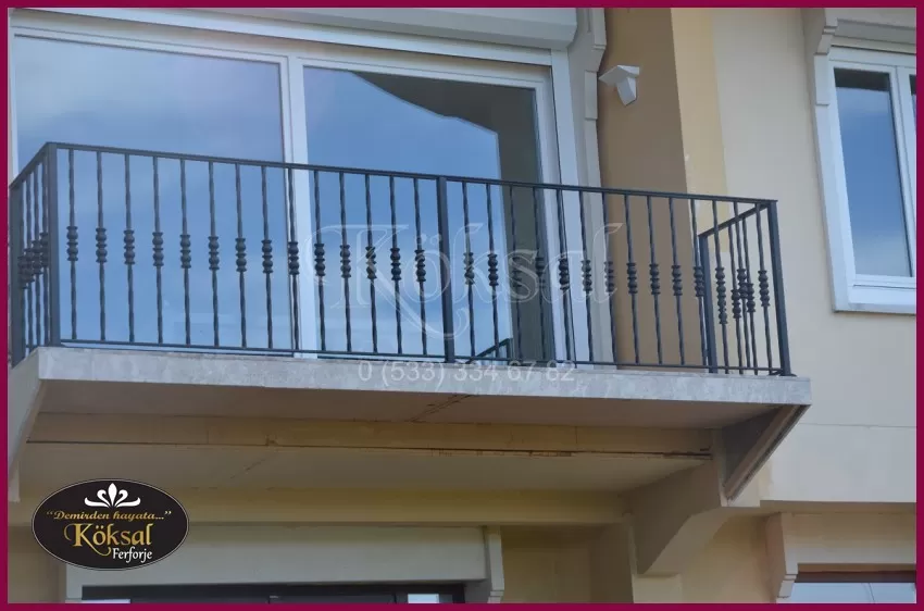 Ferforje Balkon Korkuluk - Demir Teras Balkon Korkuluk
