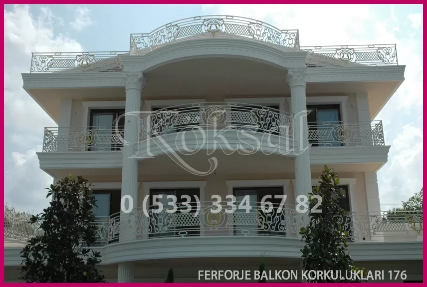 Ferforje Balkon Korkulukları 176