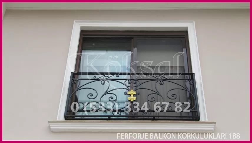 Ferforje Balkon Korkulukları 188