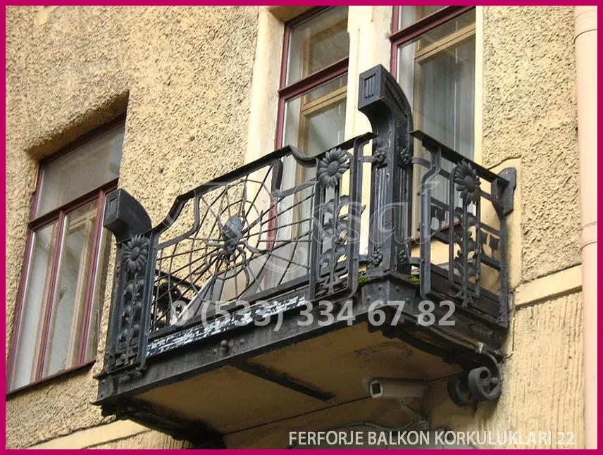 Ferforje Balkon Korkulukları 22