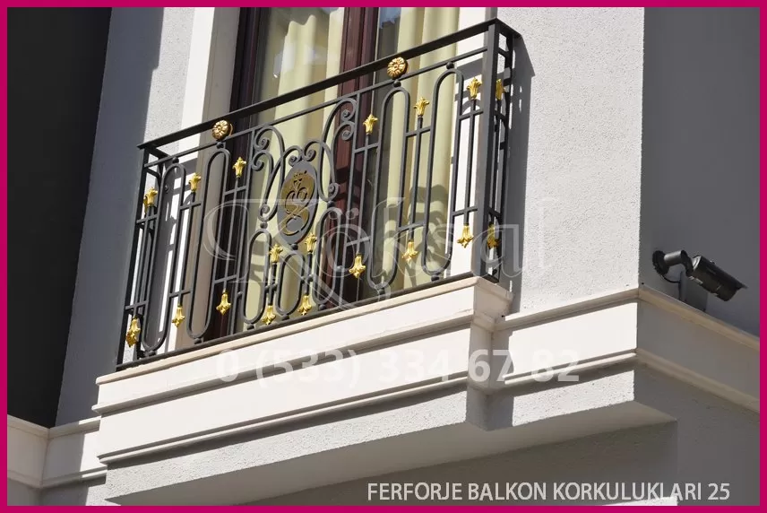 Ferforje Balkon Korkulukları 25