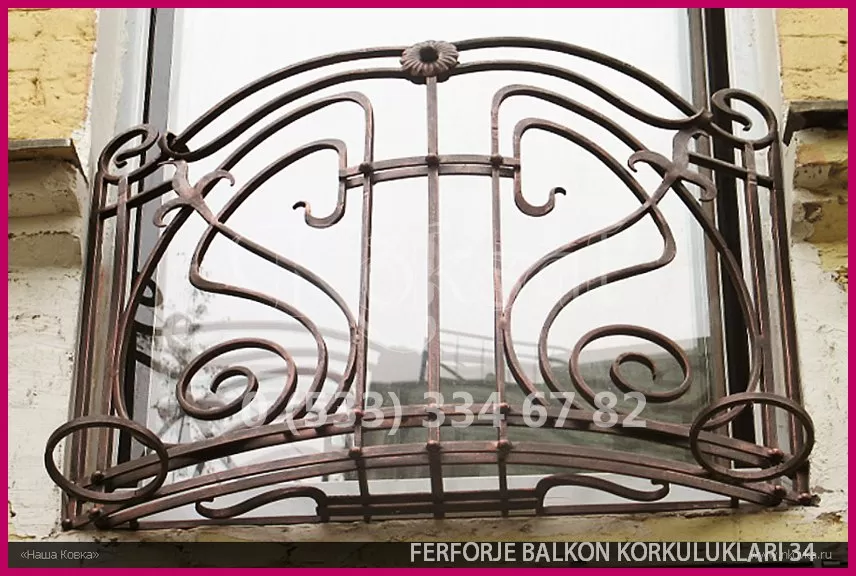 Ferforje Balkon Korkulukları 34