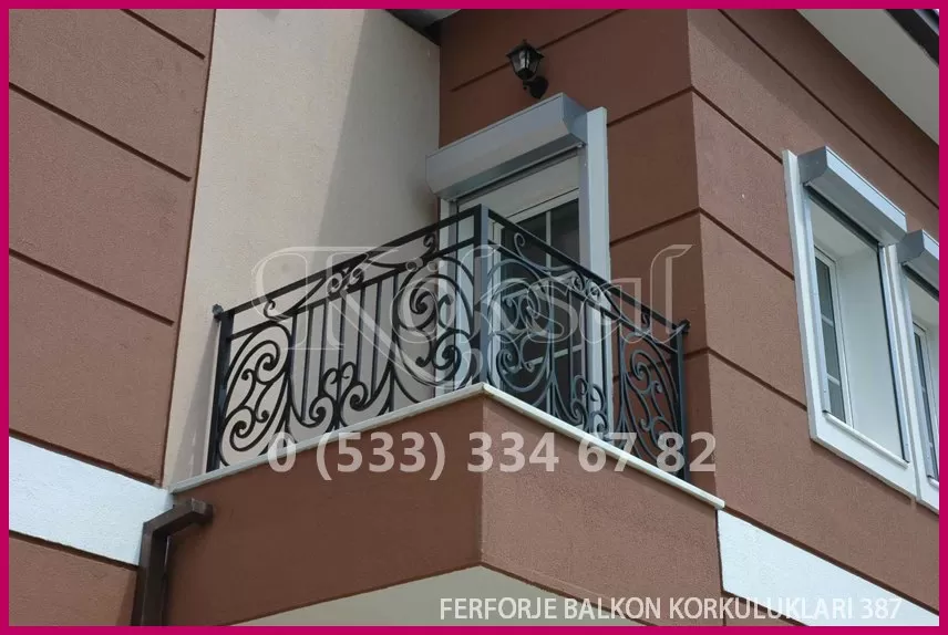 Ferforje Balkon Korkulukları 387