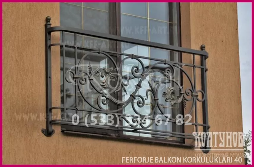 Ferforje Balkon Korkulukları 40