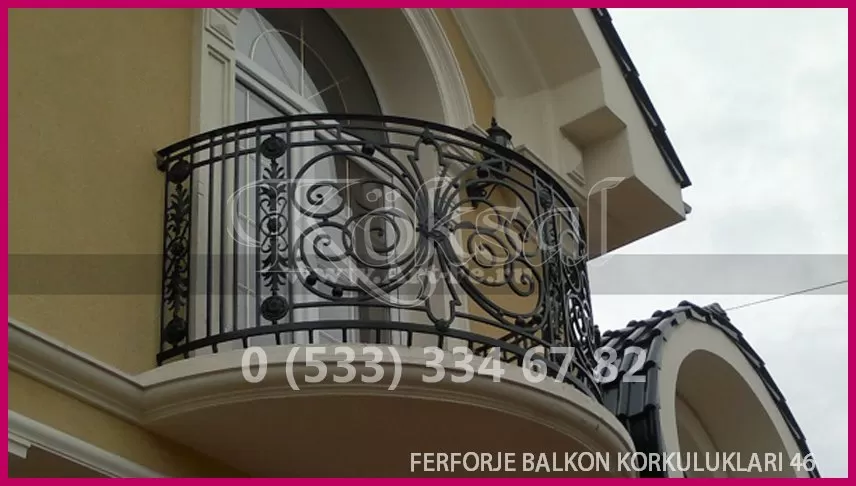 Ferforje Balkon Korkulukları 46