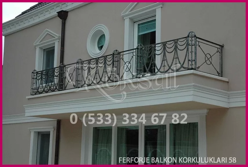 Ferforje Balkon Korkulukları 58