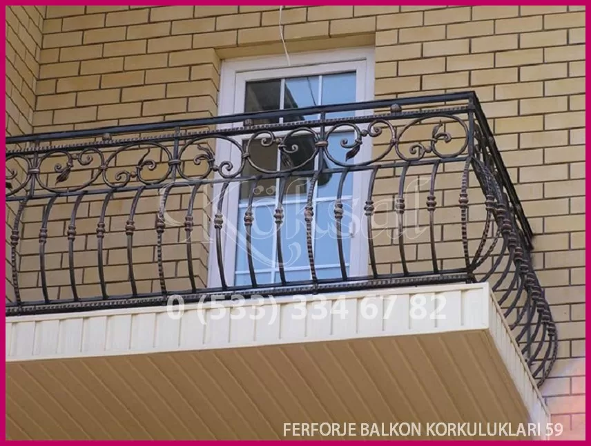 Ferforje Balkon Korkulukları 59