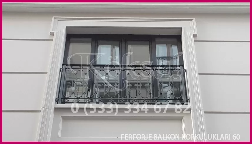 Ferforje Balkon Korkulukları 60