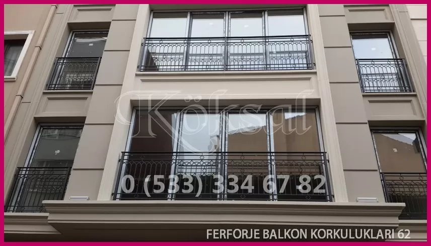 Ferforje Balkon Korkulukları 62