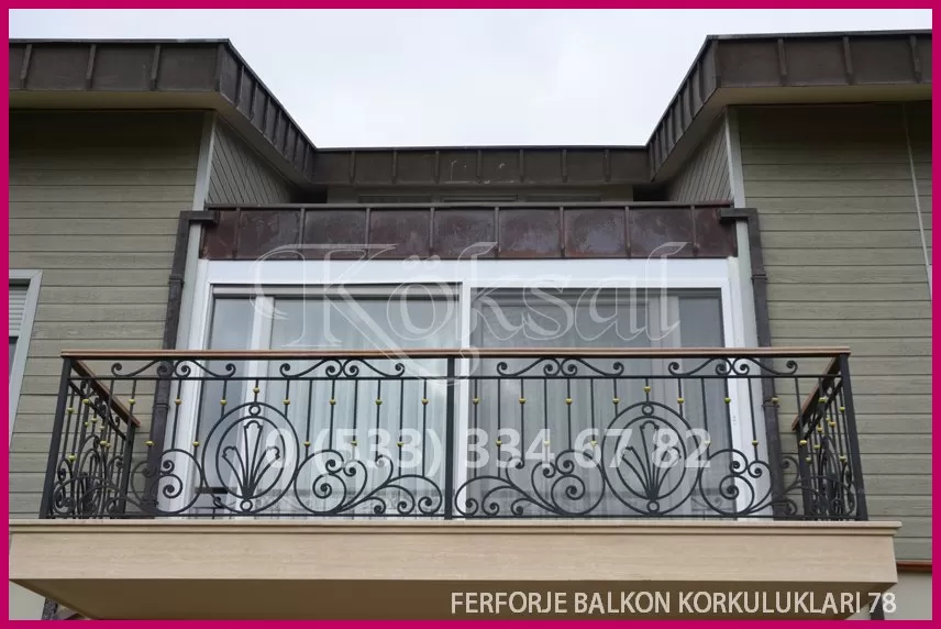Ferforje Balkon Korkulukları 78