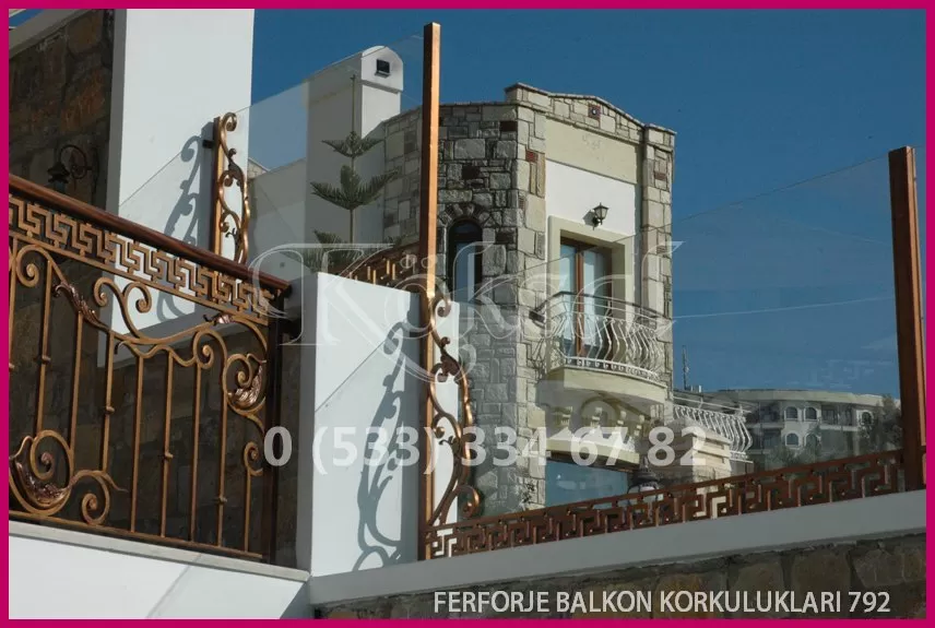 Ferforje Balkon Korkulukları 792
