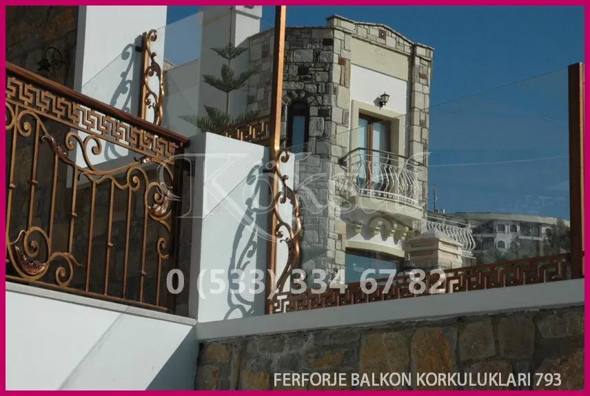 Ferforje Balkon Korkulukları 793