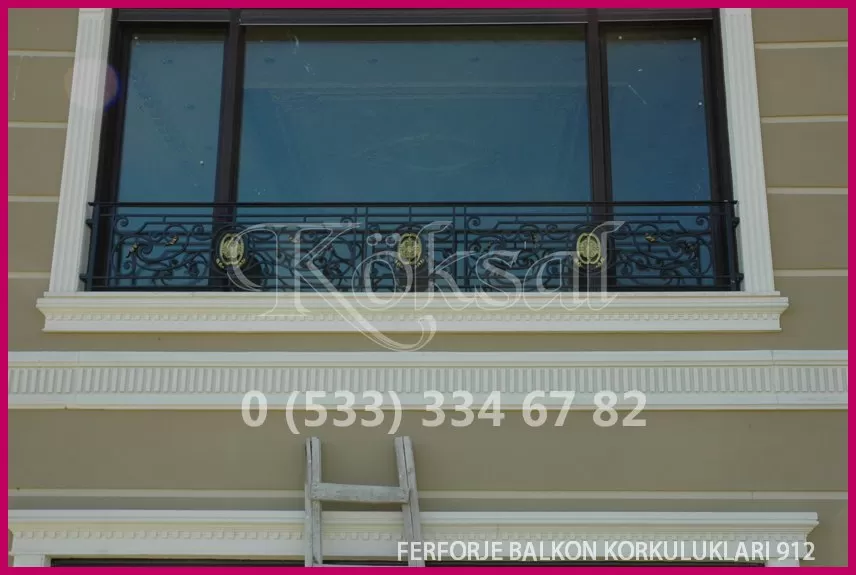 Ferforje Balkon Korkulukları 912
