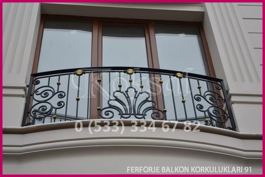 Ferforje Balkon Korkulukları 91