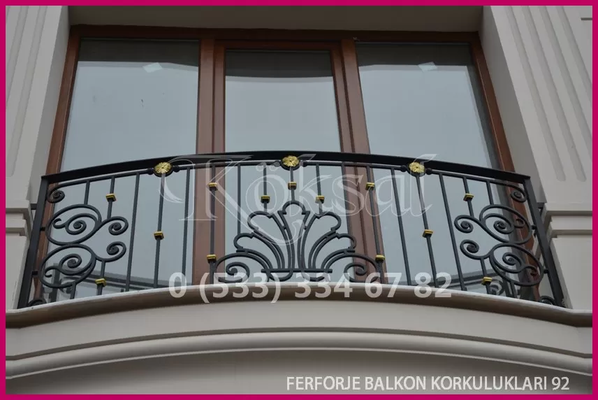 Ferforje Balkon Korkulukları 92