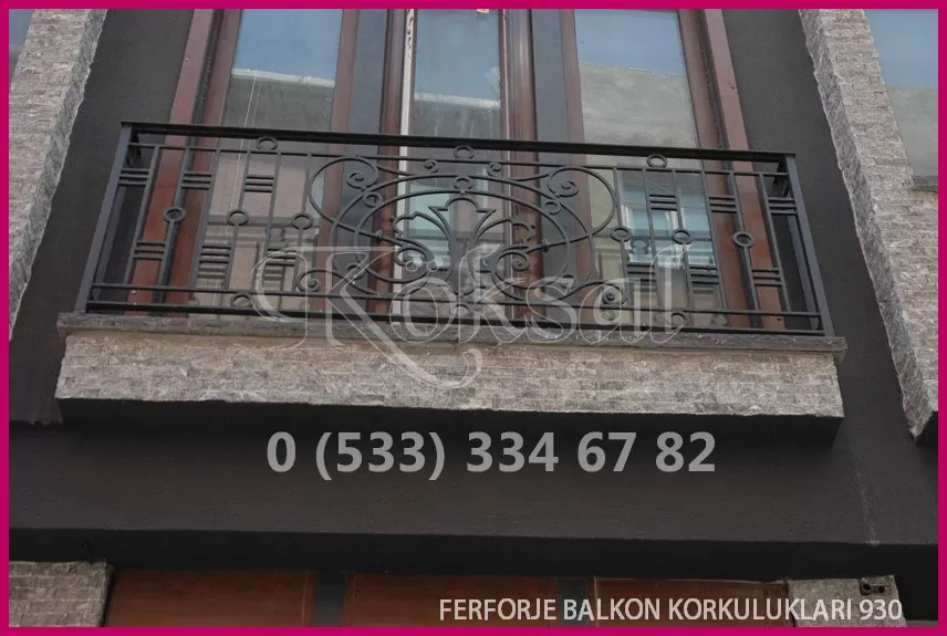 Ferforje Balkon Korkulukları 930