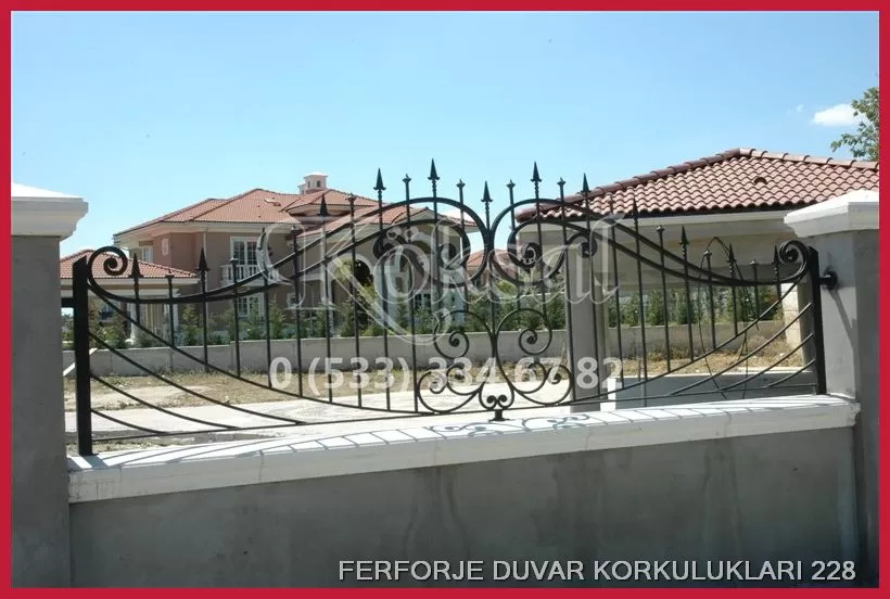 Ferforje Duvar Korkulukları 228