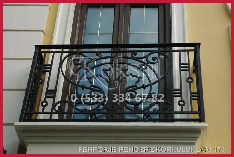 Ferforje Pencere Korkulukları 173