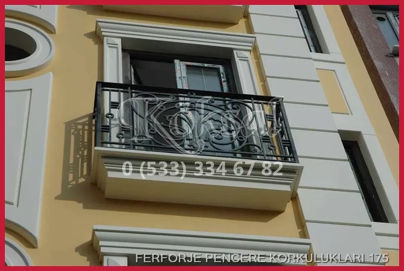 Ferforje Pencere Korkulukları 175