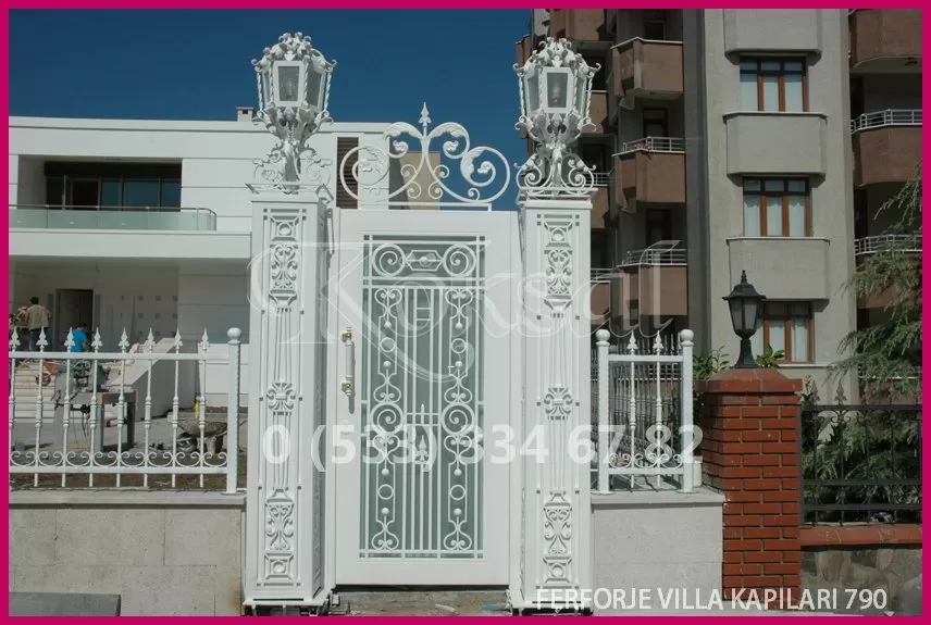 Villa Bahçe Giriş Kapı Modeli - Villa Kapısı