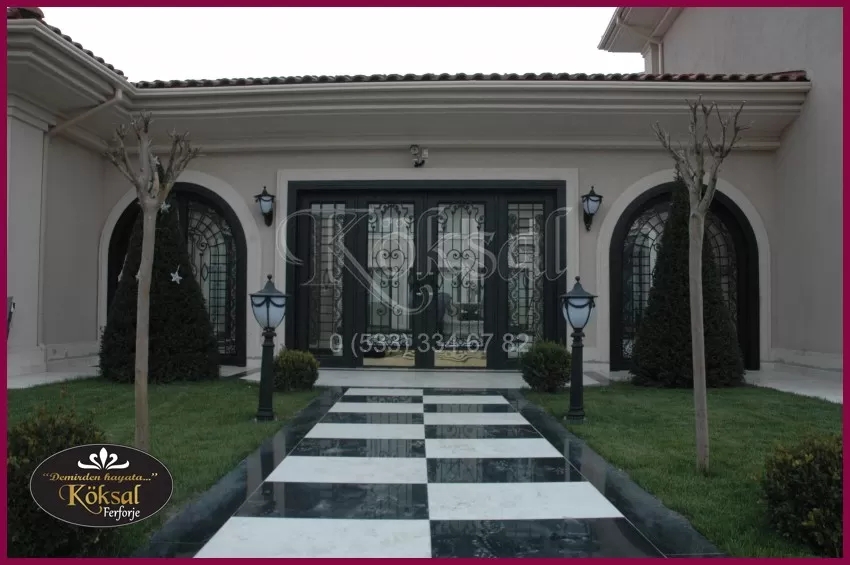 Villa Giriş Kapısı Modelleri - Villa Kapıları