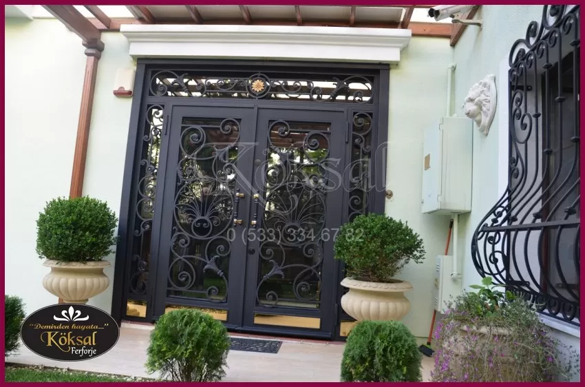 Villa Kapı Modelleri - Giriş Villa Kapısı