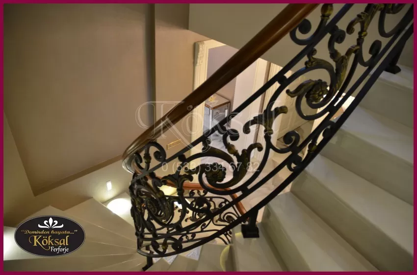 Bina İçi Merdiven Korkulukları – Villa Merdiven Korkulukları