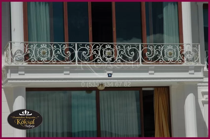 Demir Balkon Korkuluğu - Balkon Korkuluk Modelleri