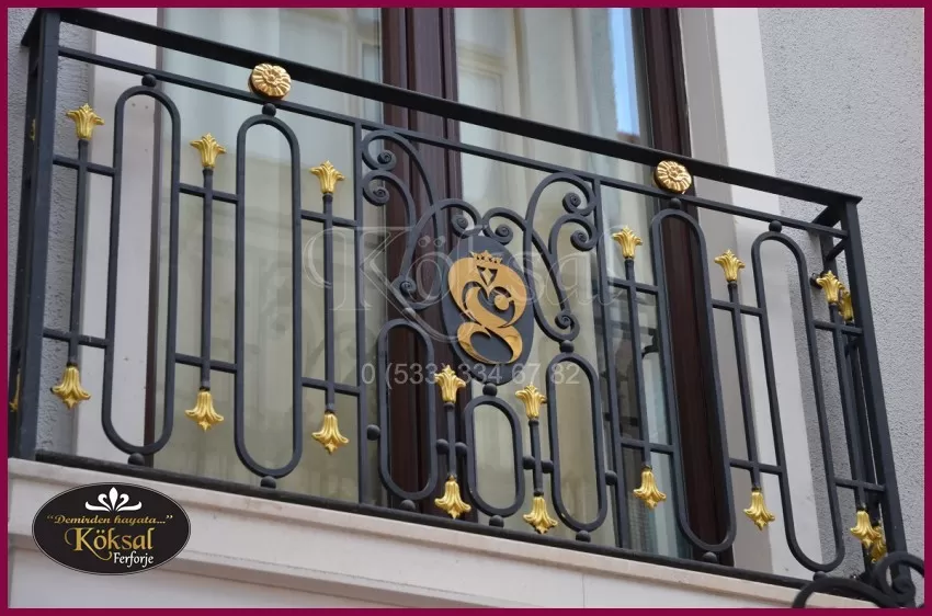 Demir Fransız Balkon Korkuluk - Balkon Korkuluğu