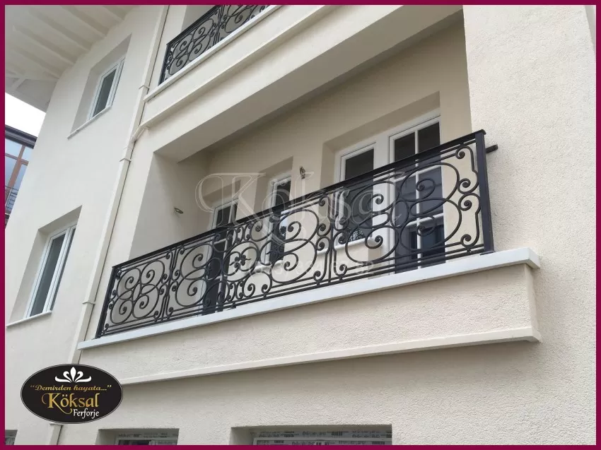 Demir Fransız Balkon Korkuluk - Balkon Korkuluk Modelleri