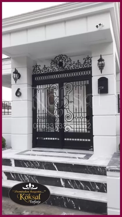 Demir Villa Bahçe Kapısı – Dayanıklı Villa Bahçe Kapıları