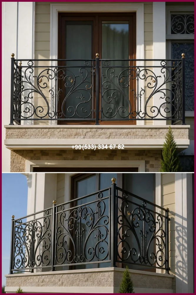 FERFORJE BALKON KORKULUĞU MODELLERİ-BALKON KORKULUKLARI olc22752