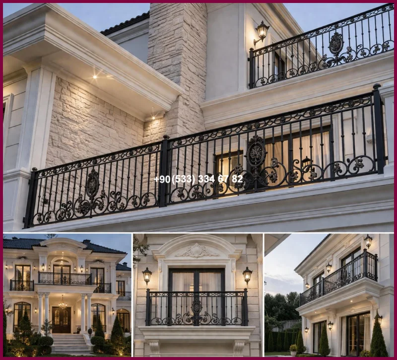 FERFORJE BALKON KORKULUĞU MODELLERİ-BALKON KORKULUKLARI olc22754