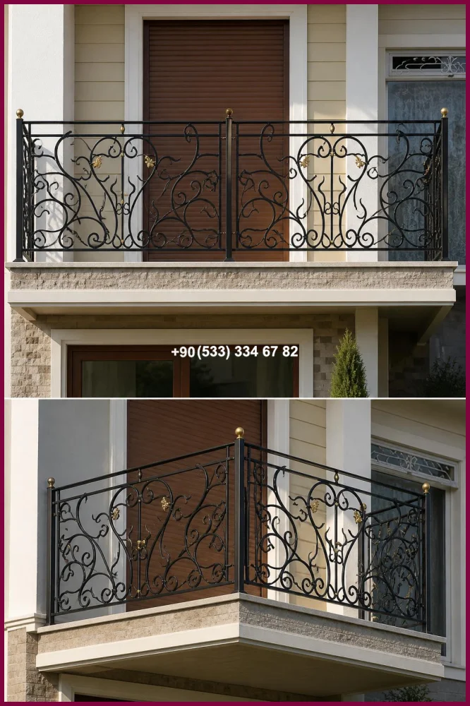 FERFORJE BALKON KORKULUĞU MODELLERİ-BALKON KORKULUKLARI olc22755