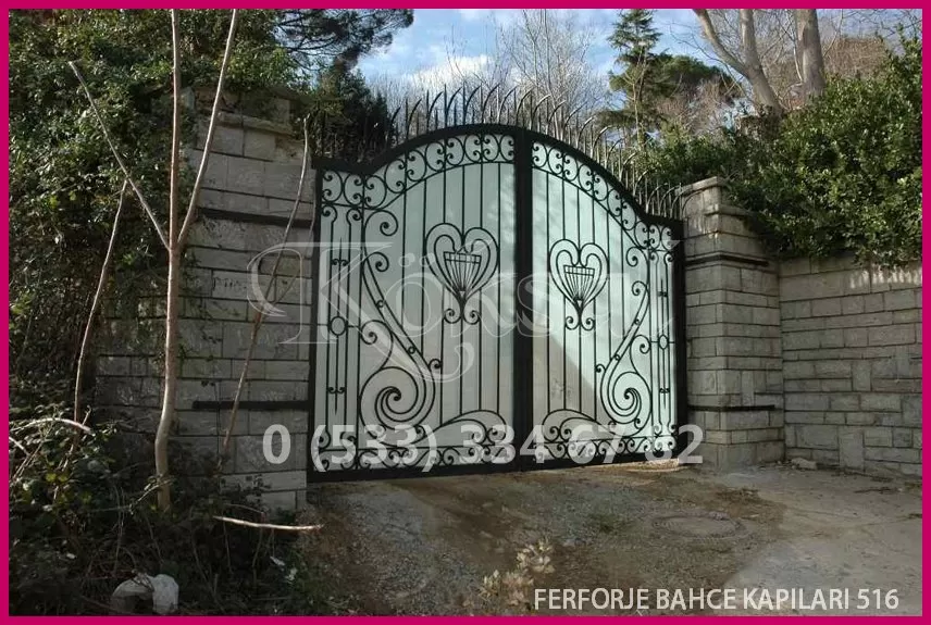 Ferforje Bahçe Kapıları 516