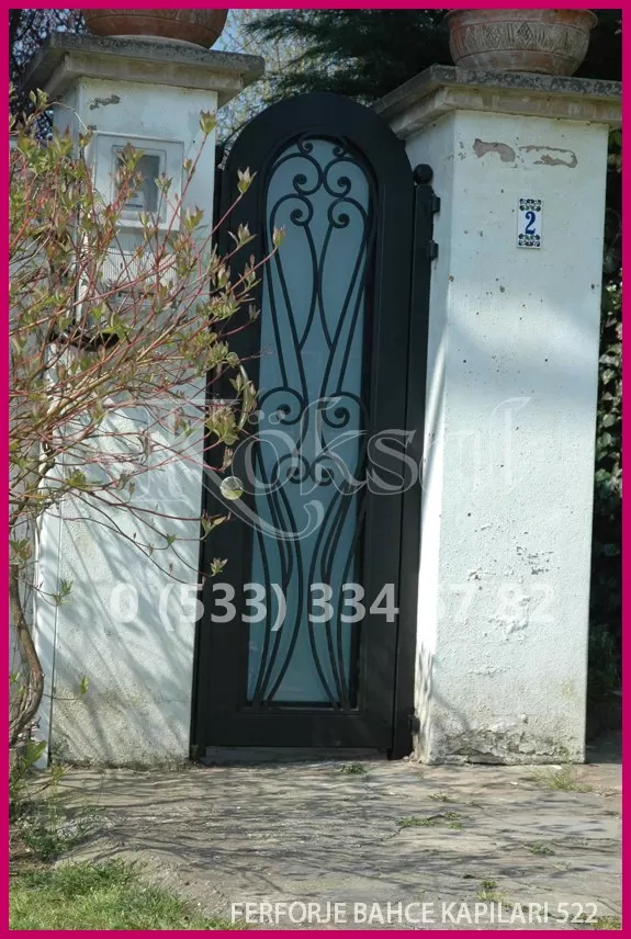 Ferforje Bahçe Kapıları 522