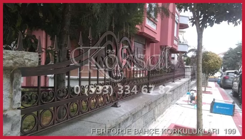 Ferforje Bahçe Korkulukları 199