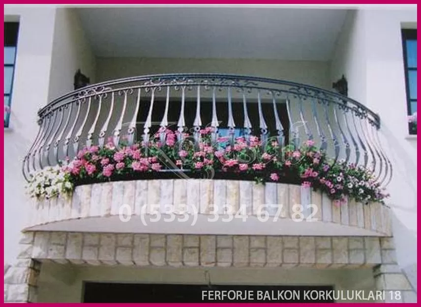 Ferforje Balkon Korkulukları 18