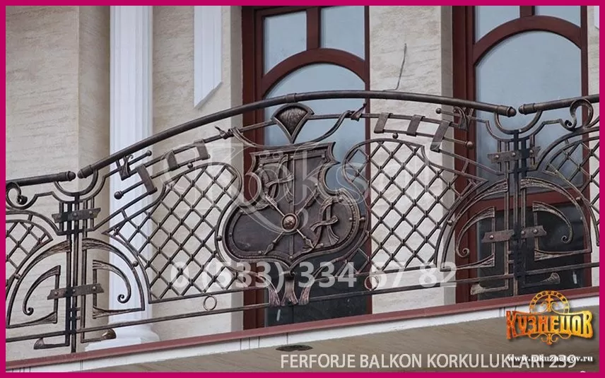 Ferforje Balkon Korkulukları 239