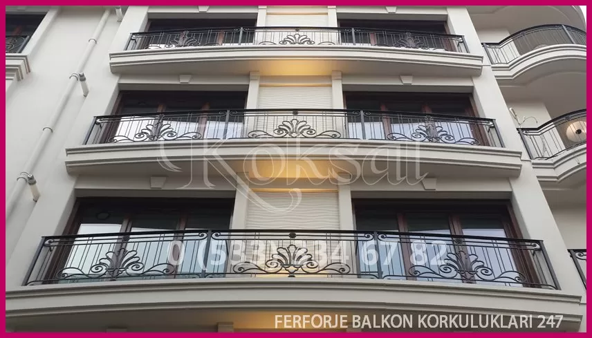 Ferforje Balkon Korkulukları 247