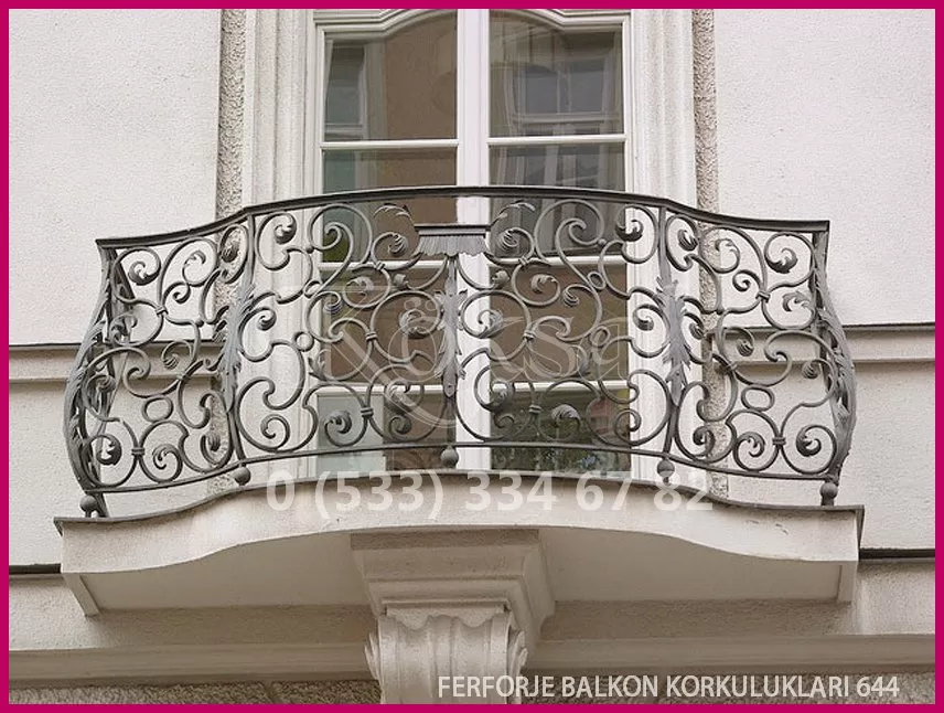 Ferforje Balkon Korkulukları 644