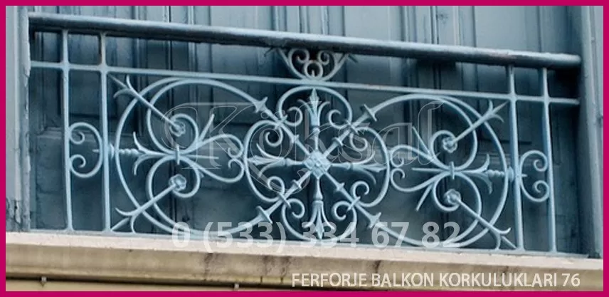 Ferforje Balkon Korkulukları 76