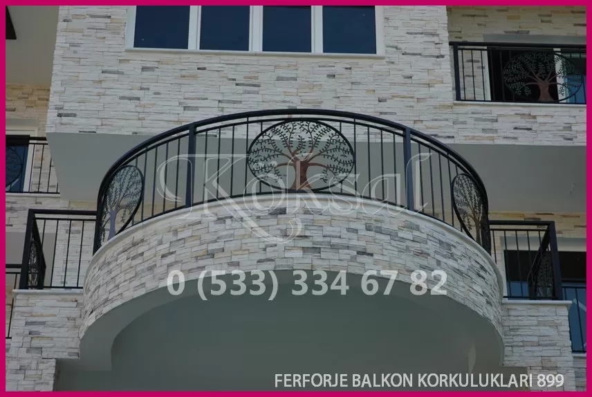 Ferforje Balkon Korkulukları 899