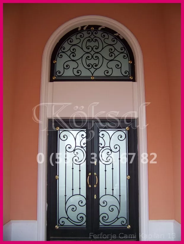 Ferforje Cami Kapıları 13