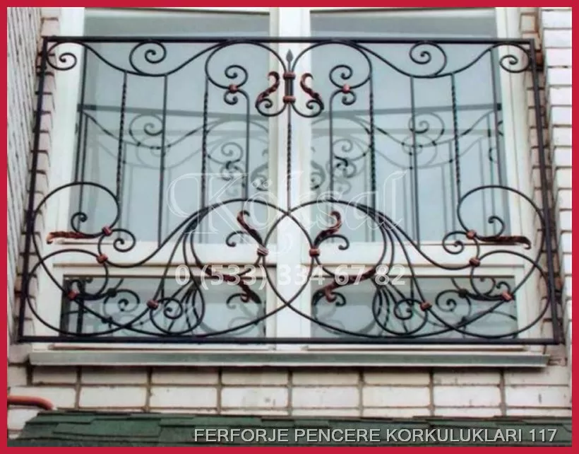 Ferforje Pencere Korkulukları 117