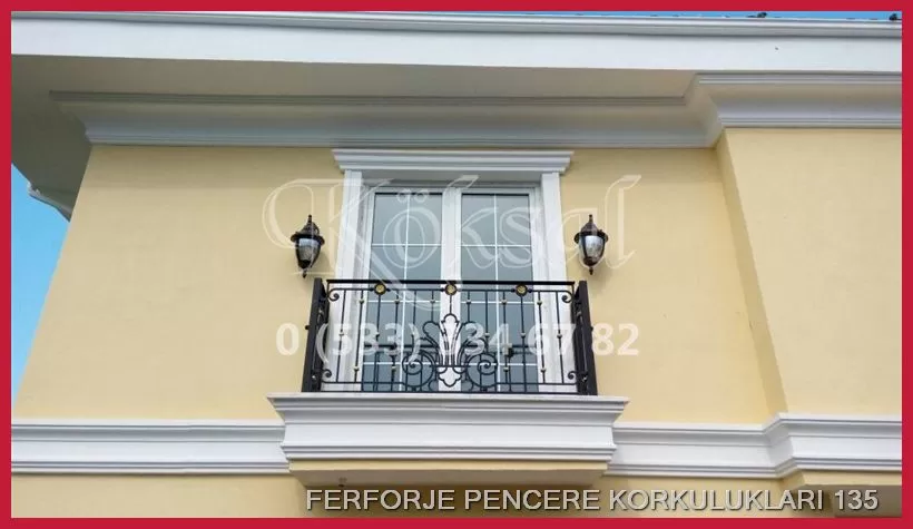 Ferforje Pencere Korkulukları 135