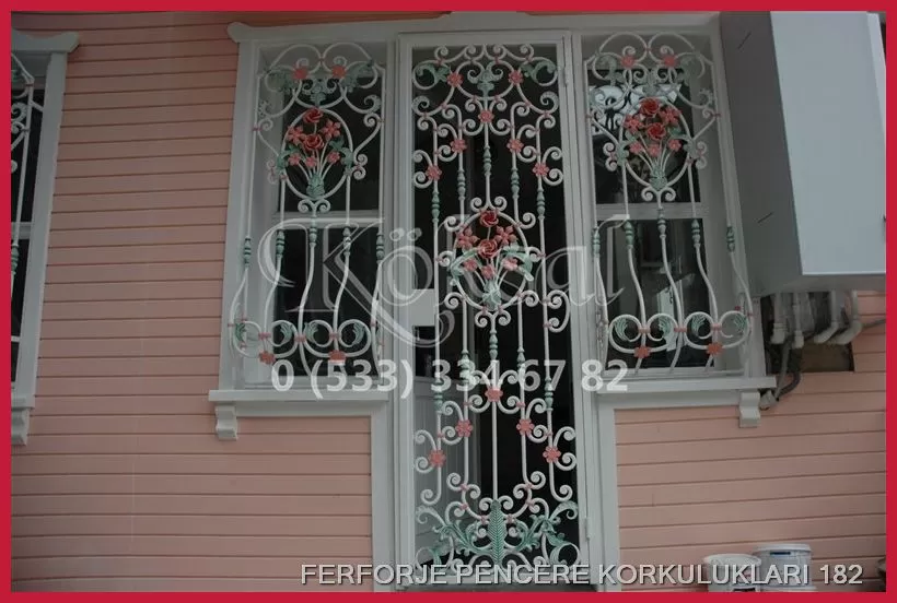 Ferforje Pencere Korkulukları 182