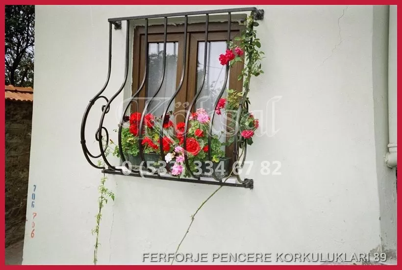 Ferforje Pencere Korkulukları 89