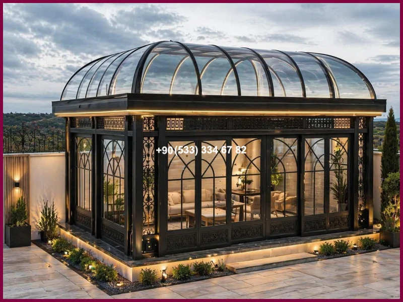 KIŞ BAHÇESİ-GAZEBO-FERFORJE KIŞ BAHÇESİ-KAMELYA olc22730